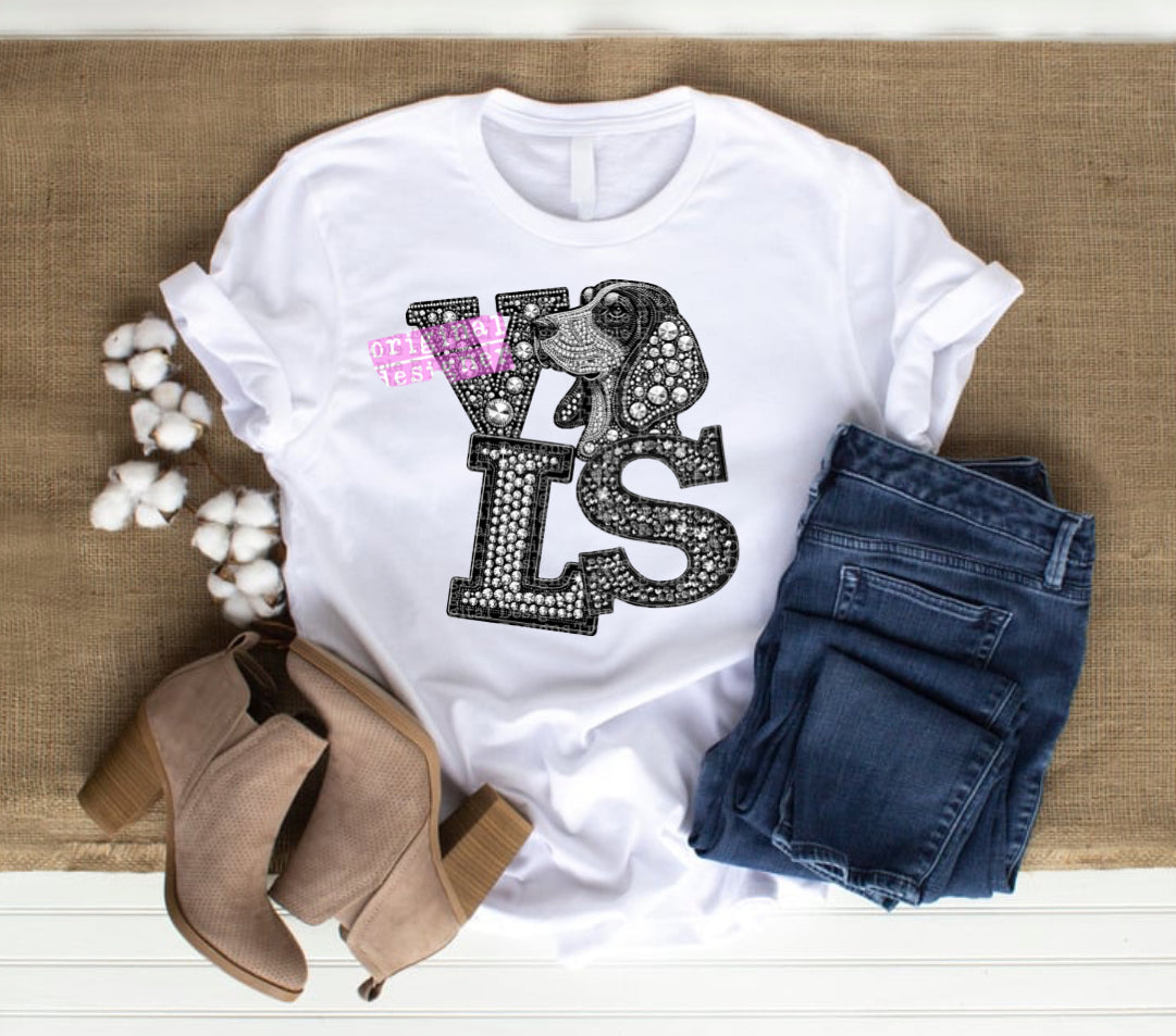 Vols shirt with or without rhinestones