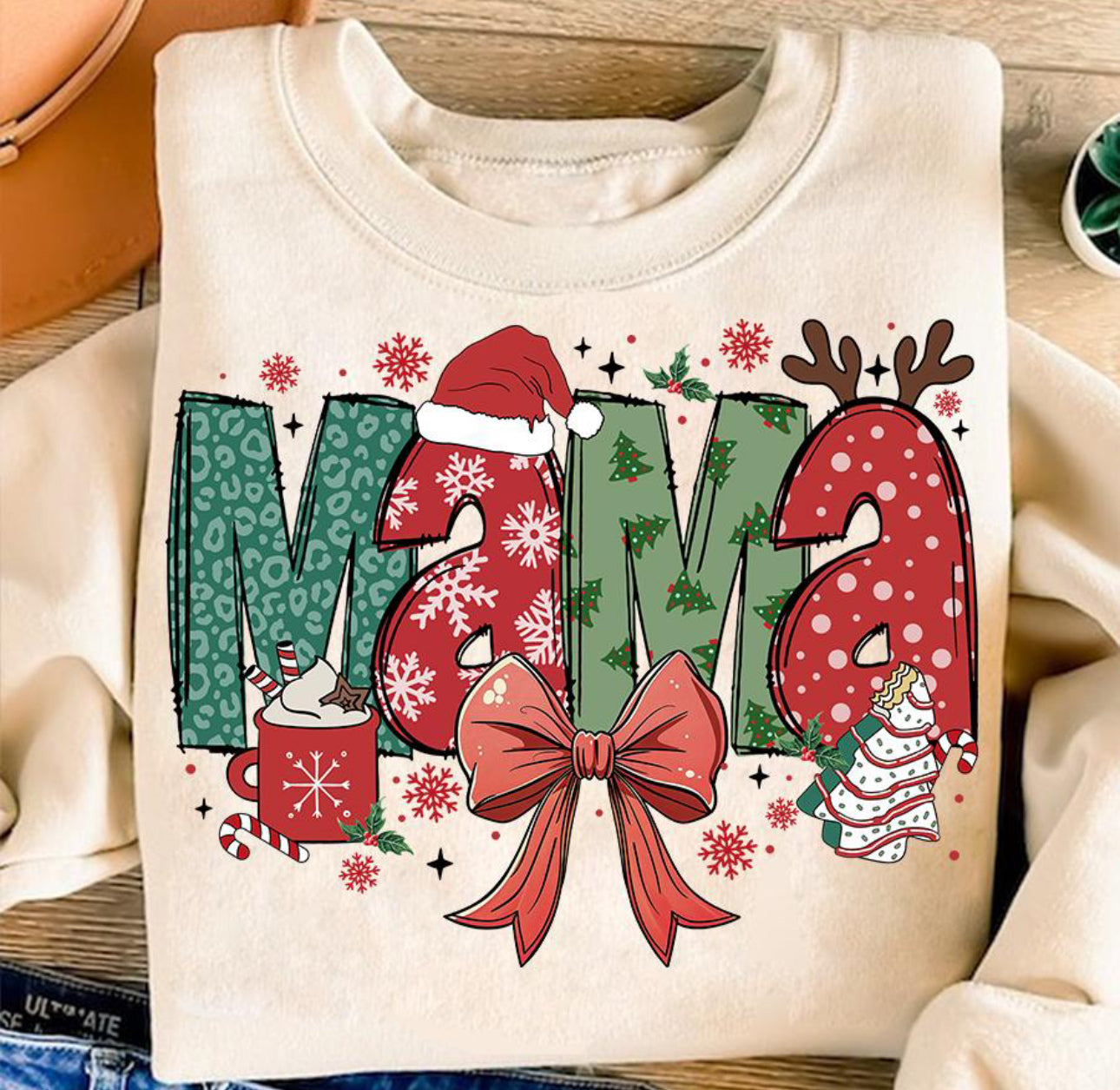 Mama Christmas Sweatshirt