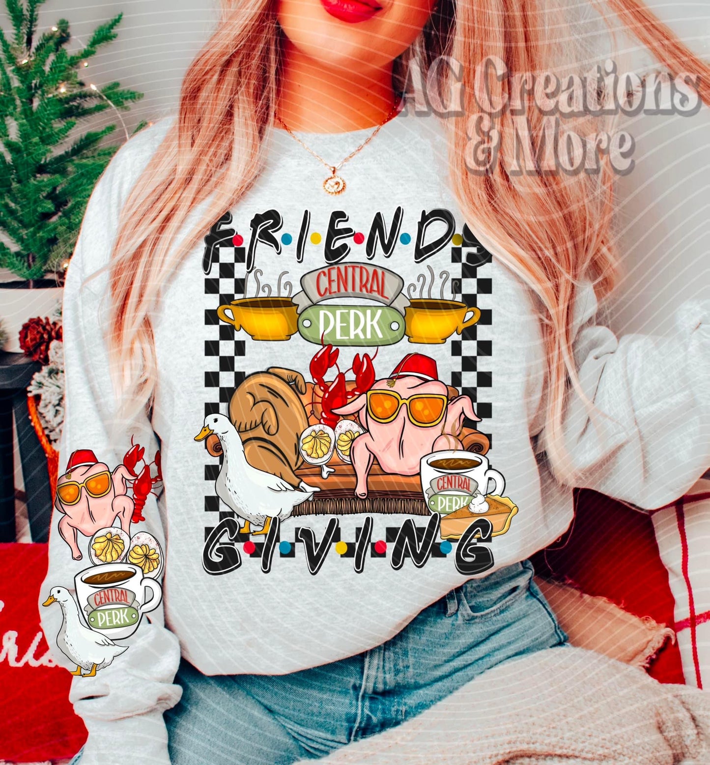 Friends Thanksgiving sweatshirt