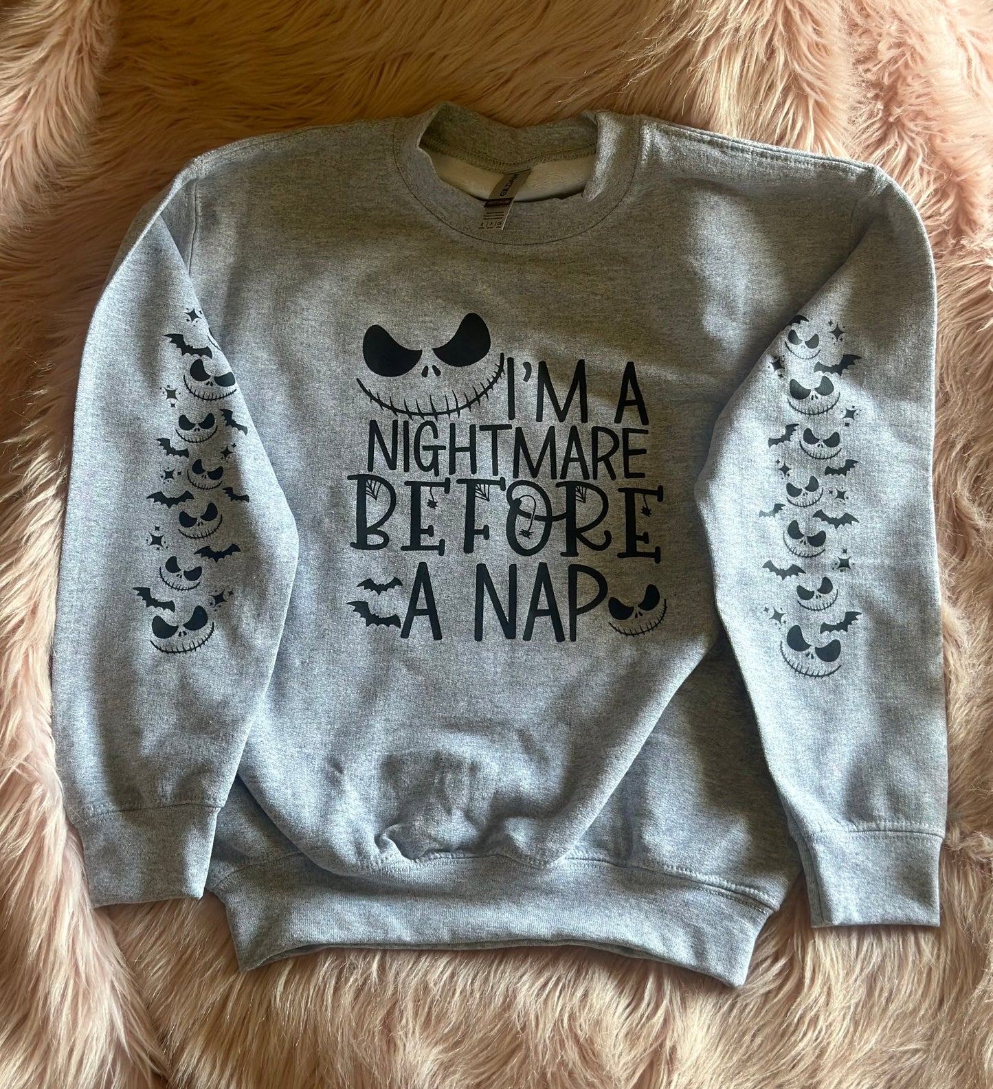 Nightmare Before Nap sweatshirt (youth)