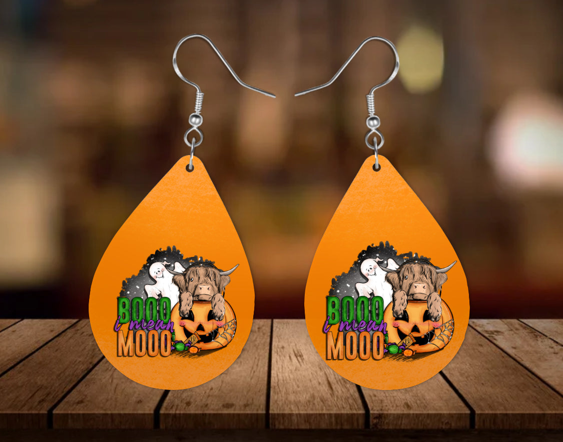 Halloween Cows Earrings