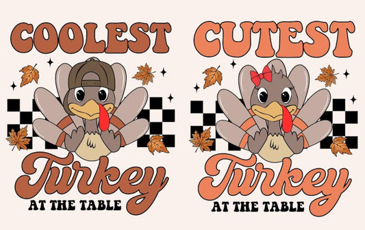 Youth Thanksgiving Turkey shirt
