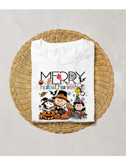 merry thanksmas shirt charlie brown