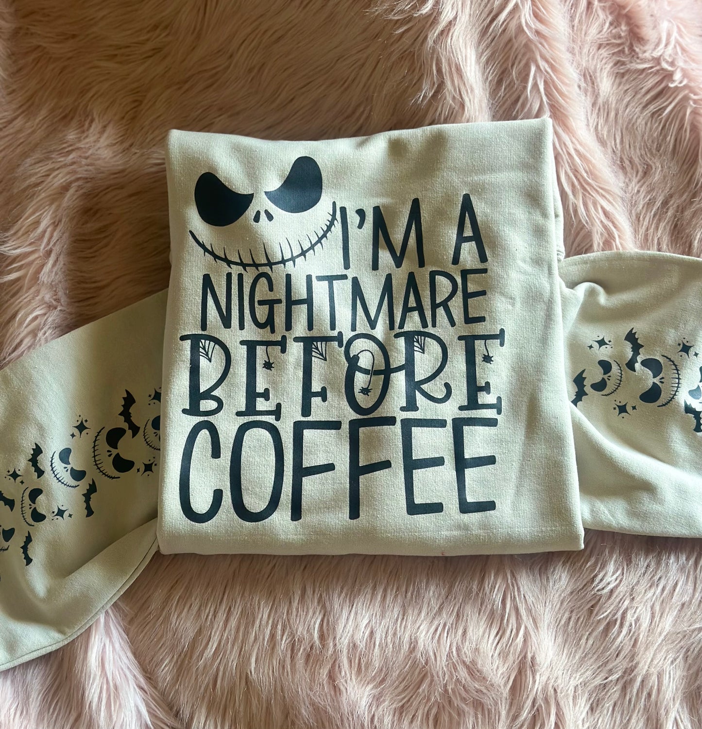 nightmare before coffee longsleeve