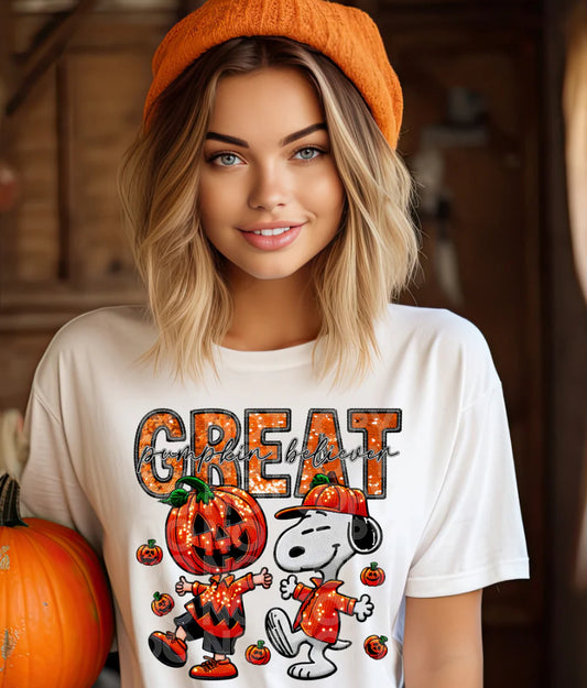 Charlie Brown Great Pumpkin shirt