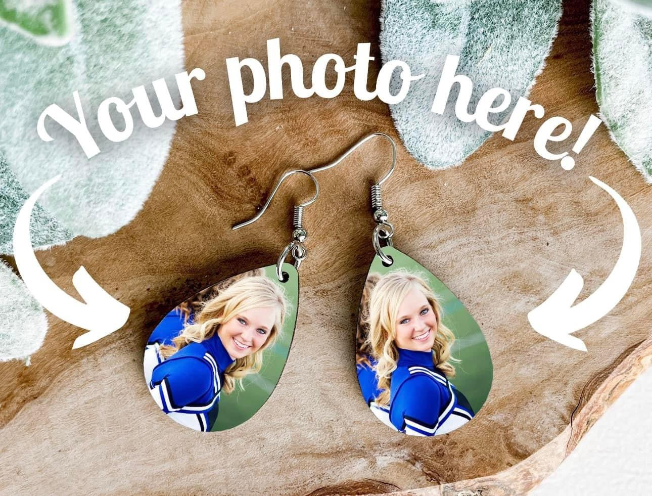 Personalized Sports Earrings