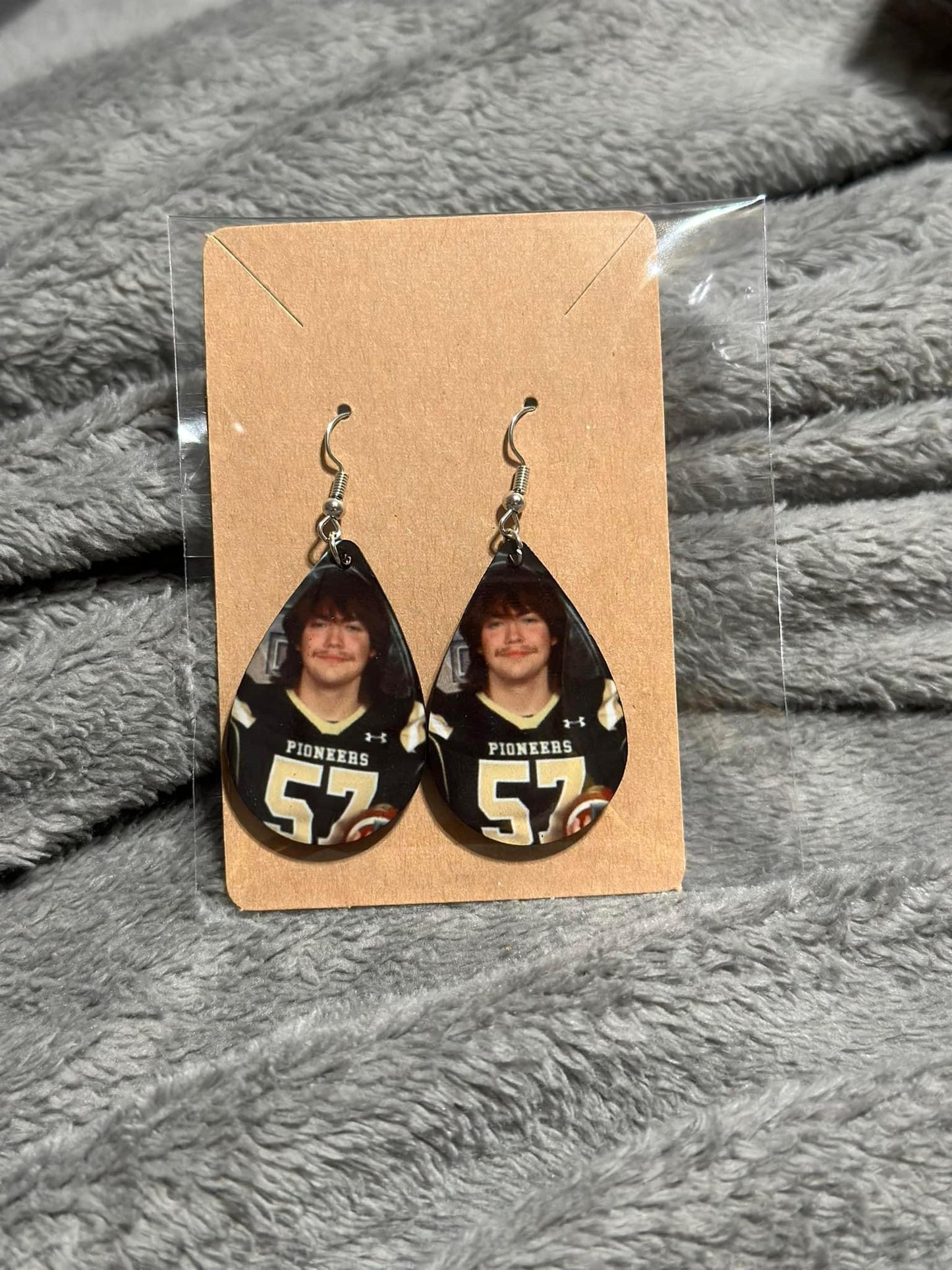 Personalized Sports Earrings