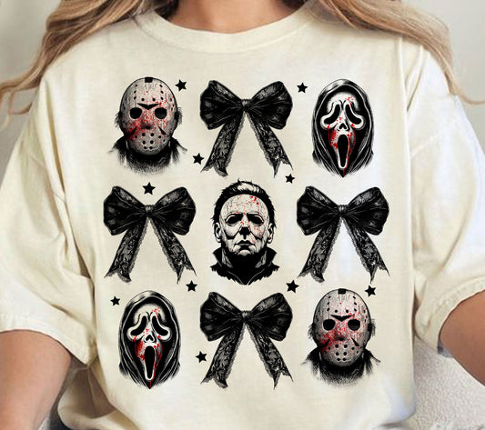 Horror characters shirt