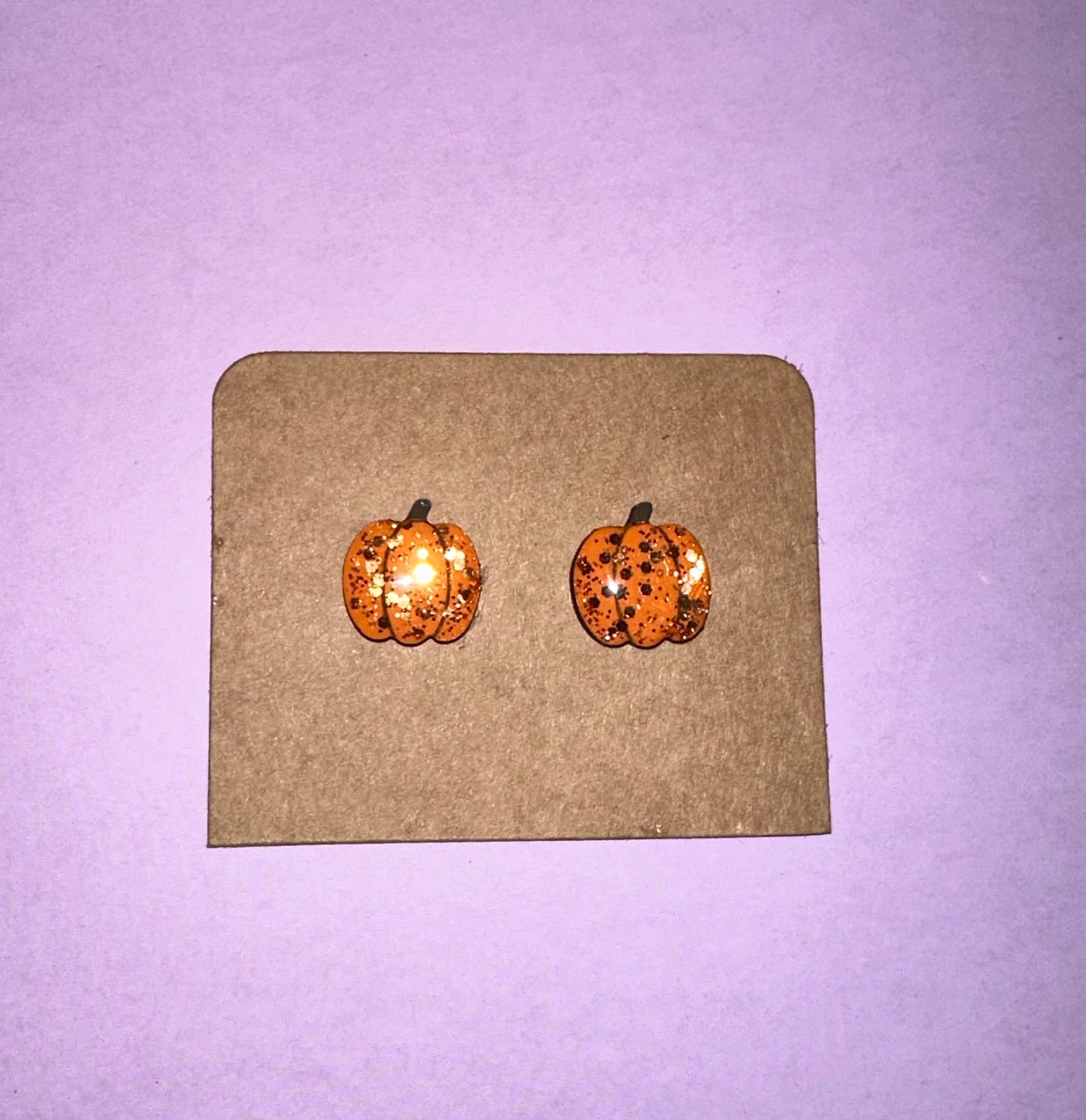 Pumpkin Earrings