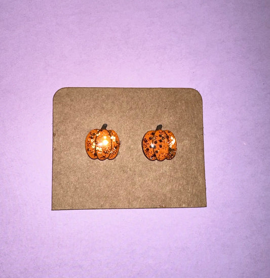 Pumpkin Earrings