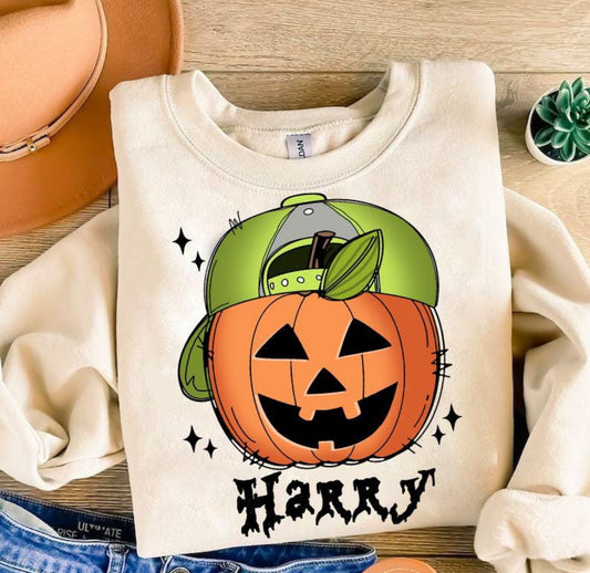 Kids personalized Halloween shirt
