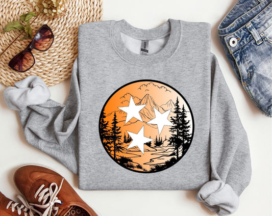 Tri star sweatshirt