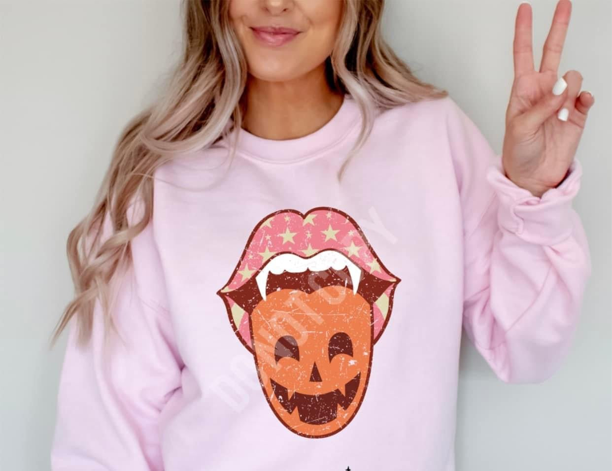 Pumpkin tongue