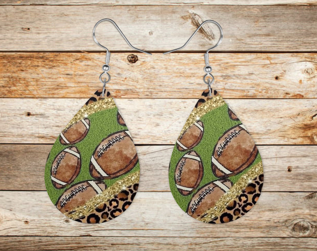 Football Earrings