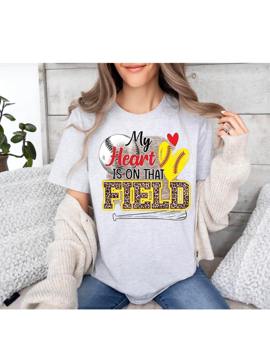 Softball Heart