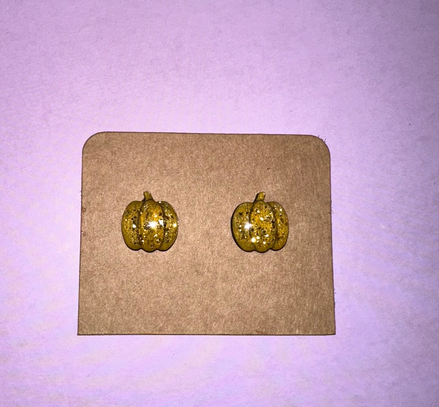 Pumpkin Earrings