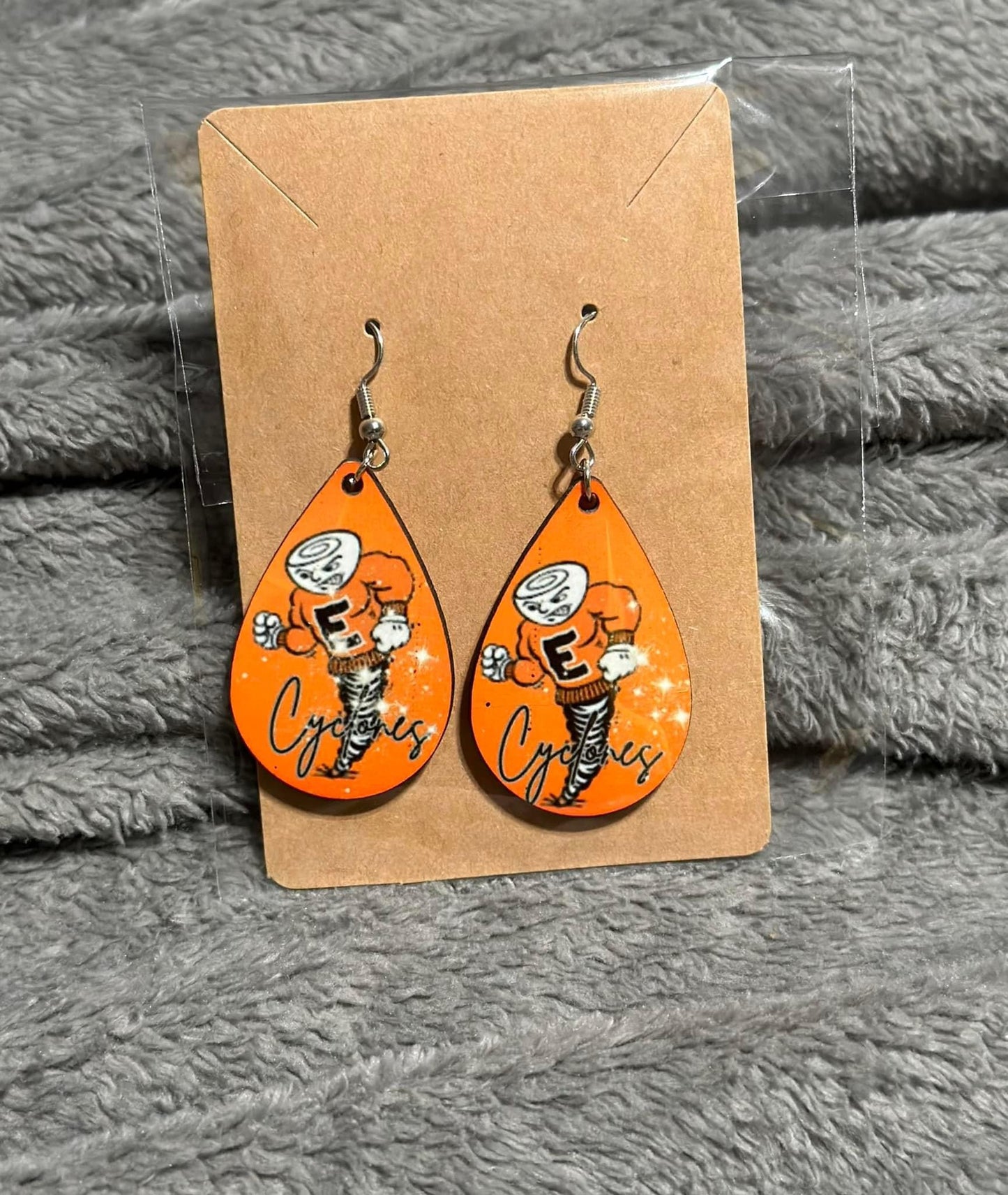Elizabethton Cyclones Earrings