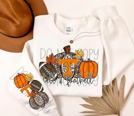 Tennessee Vols Sweatshirt, Fall and football